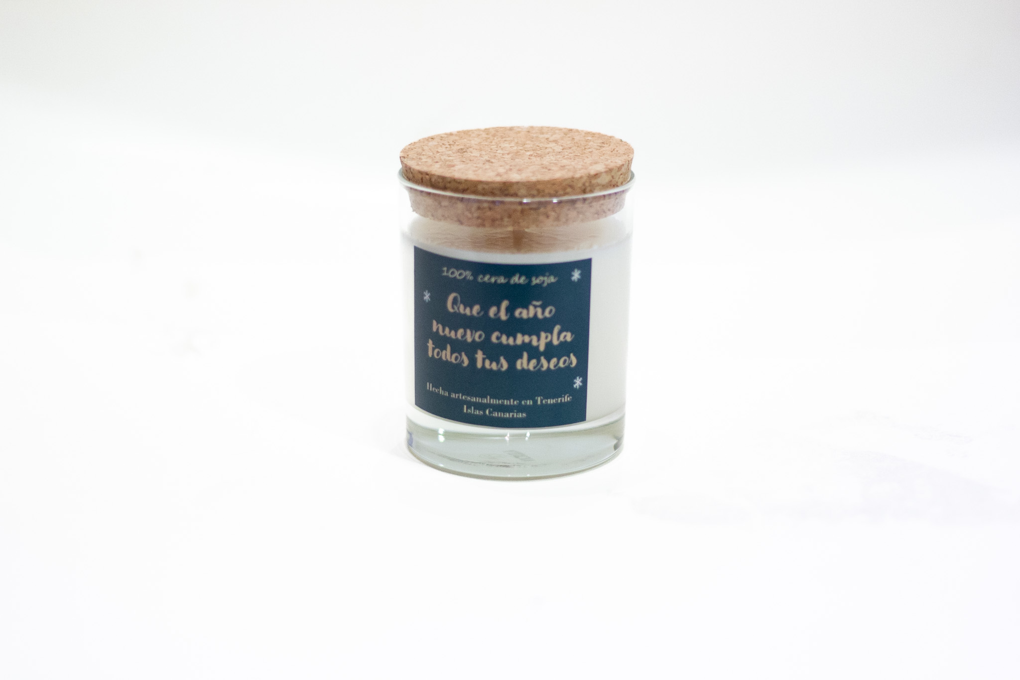 Imagen de galería de 'Navidad - Vela aromática de cera de soja 150 gr'